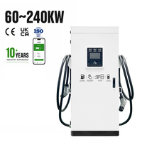 Estación de Carga Rápida para Vehículos Eléctricos OEM Industrial Personalizada de 80kw 120kw 180kw con OCPP APP Modular y Protección Contra Sobretensión