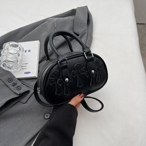 Sac à main tendance 2024 en cuir PU pour femme, style rétro, bandoulière unique, petite pochette, fermeture éclair, sac à cosmétiques - Product Image 6