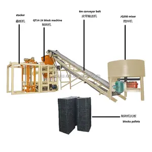 profitable products QT4-23A hollow concrete block making machine equipment for the production of bricks