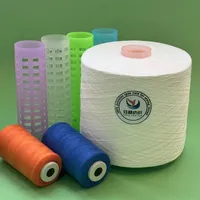 Fil à coudre TFO lubrifié 100 % polyester haute ténacité, écologique et résistant aux produits chimiques, de qualité supérieure, pour la confection de vêtements - Vente en gros Chine