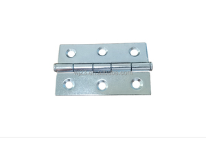 Guang bạn tùy chỉnh chất lượng thép màu xanh mạ kẽm 64x38x1.5mm phẳng tấm Tủ kim loại bản lề cho cửa ra vào vật liệu sắt - Product Image 3