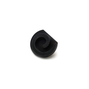 Manopola a camma con scanalatura a spirale in acciaio lavorato a CNC, ossido nero, per regolazione automazione, strumento di posizionamento - Product Image 1