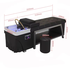 Japon tête équipement de spa salon de lavage des cheveux soins infirmiers thérapie tête spa circulation <span class=keywords><strong>massage</strong></span> shampooing lit - Product Image 6