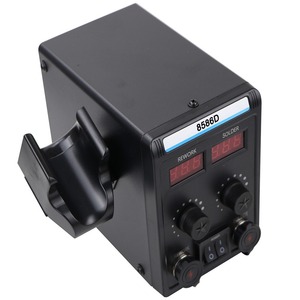 Estación de Retrabajo SMD 2 en 1 con Soldador y <span class=keywords><strong>Pistola</strong></span> de Aire Caliente, con Pantalla Digital LED Dual <span class=keywords><strong>para</strong></span> <span class=keywords><strong>Soldar</strong></span> y Desoldar - Product Image 3