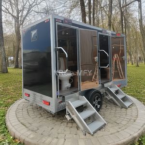 Toilettes portables de qualité supérieure en acier préfabriqué avec salle de bain et douche, modèle 2025 - Product Image 2