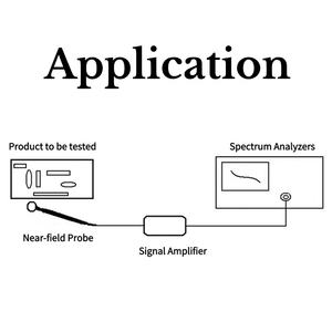 Test cihazları için elektromanyetik radyasyon ölçümleri için HT08 9KHz-7GHz manyetik alan anteni yakın alan probu seti - Product Image 3