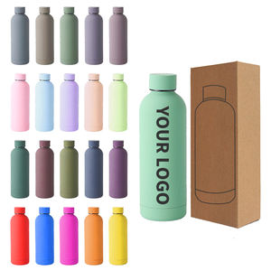 Botella de Agua de Acero Inoxidable de Alta Calidad, 300, 500, 750, 1000 ml, con Gradiente de Color y Logotipo Impreso, Muy Popular - Product Image 2