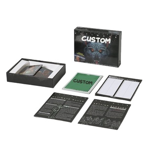 Venta al por mayor de fábrica de impresión personalizada familia amigo divertido juego de cartas de mesa personalizado <span class=keywords><strong>beber</strong></span> tarjetas casa juego de mesa para adultos - Product Image 1