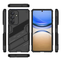 Funda con Soporte OMEVE para Samsung Galaxy S26 Ultra, S26 Plus, S25 Edge, S24 FE, S23, Protección Resistente a Caídas, Carcasa Rígida