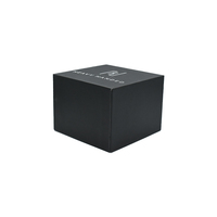 Dossiers de luxe personnalisés avec couvercle et base, finition mate, revêtement UV, paillettes, logo personnalisé CMYK, gaufrage et dorure pour produits de soin et montres