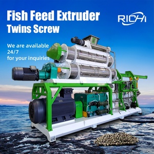 Extrusora <span class=keywords><strong>de</strong></span> pellets <span class=keywords><strong>de</strong></span> alimentación para peces <span class=keywords><strong>de</strong></span> trucha industrial RICHI, alimentación para peces, trucha, pescado en venta - Product Image 1