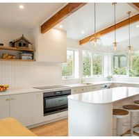 Meubles de cuisine complets de style Shaker moderne, en placage de bois de haute qualité, fabriqués par Prima Factory
