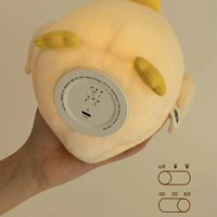 Nouveau design de veilleuse pour bébé en peluche mini canard Veilleuse LED rechargeable Veilleuse pour enfants avec logo personnalisé