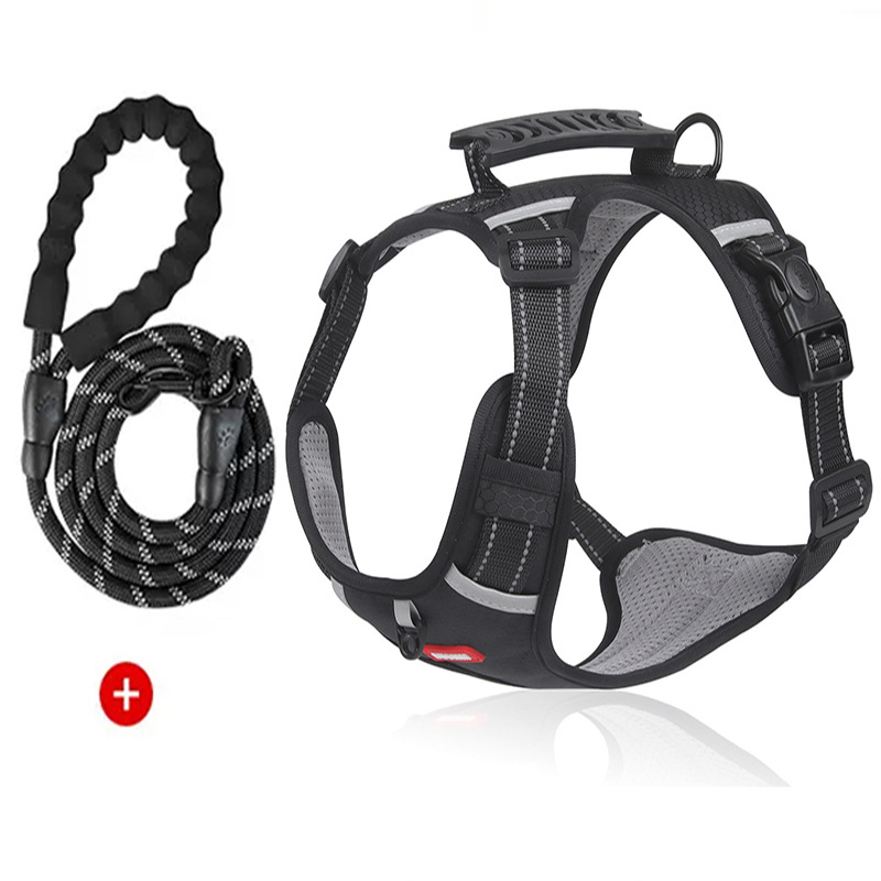 Corde en PVC antidéflagrant noir de 1,5 mètre