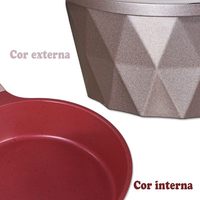Set panci masak dapur tidak lengket, peralatan masak dapur, panci sup, saus, memasak aluminium, berlian tidak lengket