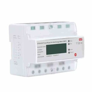 Medidor de energía trifásico Tuya Smart WiFi con pantalla LCD Medidor <span class=keywords><strong>prepago</strong></span> hasta 80A <span class=keywords><strong>Corriente</strong></span> máxima - Product Image 3