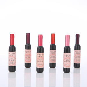 Set de 24 Labiales Líquidos Rojo Vino, Resistentes al Agua, Color Duradero, Brillo Labial, <span class=keywords><strong>Romantic</strong></span> Bear, Maquillaje para Estudiantes, 6 Colores Mezclables - Product Image 4