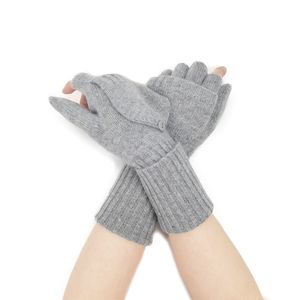 Gants en <span class=keywords><strong>cachemire</strong></span> mongol en gros Mitaines Femmes Gants en <span class=keywords><strong>cachemire</strong></span> pur tricotés chauds - Product Image 6