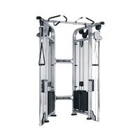 Utilisation commerciale de haute qualité double poulie réglable entraînement musculaire intérieur exercice corporel Machines de sélection chargées par broche fonctionnelle