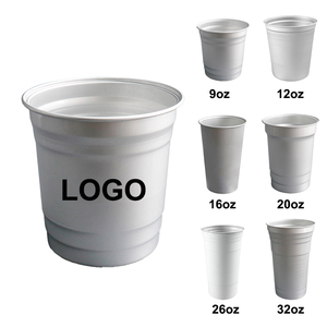 Bicchieri in Alluminio Riutilizzabili Personalizzati da 9oz, 16oz, 20oz, 32oz per Cola, Birra, Regalo, Tazze Metalliche - Product Image 1