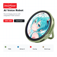 Solution PCBA pour badge électronique IA avec chat vocal LLM, transfert d'images Wi-Fi et développement personnalisé de la carte mère