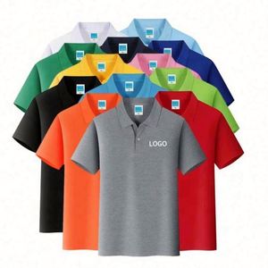 Cheap Hot Sale Factory Price High Quality Unisex Casual Short Sleeve T <b>Shirts</b> Polyester/Cotton Breathable Anti-Wrinkle for - Product Image 4