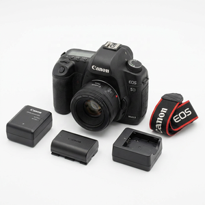 Appareil photo reflex numérique plein format <span class=keywords><strong>Canon</strong></span> EOS 5D Mark II 5D2 d'occasion professionnel avec objectif EF 50mm f/1.8 STM – Kit complet en gros - Product Image 6