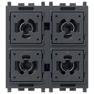 KNX Secure FLAT 4ปุ่ม2M 5.2x3.5x5.3cm สวิตช์ติดผนังควบคุม - Product Image 1