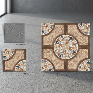 Carreaux de parking en porcelaine émaillée numérique mate rustique antidérapants pour extérieur, qualité export, 9 mm, gaufrés, 40x40 cm - Product Image 4