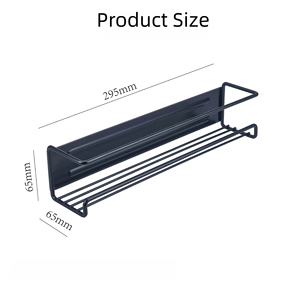 Étagère magnétique sans perçage pour réfrigérateur - Support latéral multifonctionnel pour assaisonnements, conserves et condiments, design gain de place - Product Image 4