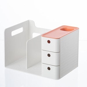 Lihe 935 Multi Purpose Bookend <b>Drawer</b> Desktop Organizer Office <b>File</b> Folder Shelf Student Study Room Dormitory - Product Image 5