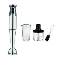 Batidora de Mano de Velocidad Variable de 1000W-1400W, Batidora Eléctrica con Vaso, Certificación CE LFGB, para Hacer Puré de Sopa en Casa