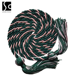 Cordon Cordons Vert Forêt/or Cordons de Graduation de Graduation de Graduation de deux couleurs Cordons d'honneur de Graduation - Product Image 2