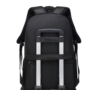Customized Unisex Waterproof Business <b>Backpack</b> <b>with</b> Side Laptop <b>Compartment</b> Zipper Closure 20-39L Capacity Made Oxford Material - Product Image 3