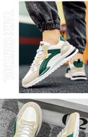 Nouvelles chaussures de sport décontractées pour hommes, à bout rond, en maille respirante, pour la marche et la course à pied