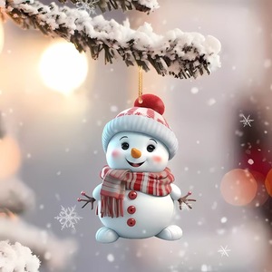 Miniature Figurines New Santa Claus Cute Snowman <strong>Mini</strong> Crafts <strong>Christmas</strong> Gift for Desktop Accessories Home Decoration - Product Image 1