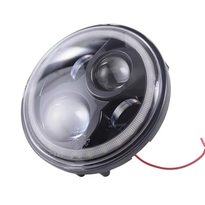 Yongjin nouvelle lampe frontale LED moto avec anneau de halo blanc pour CB400 CB500 <span class=keywords><strong>CB1300</strong></span> - Product Image 4