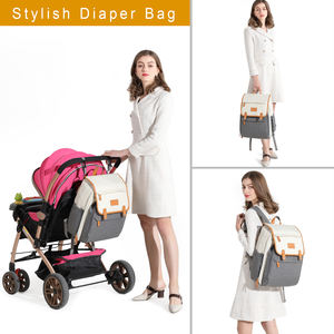 Mochila Impermeable Personalizada para Pañales, Bolsas de Maternidad para Personalizar, Mochila para Pañales de Bebé y Mamá - Product Image 6