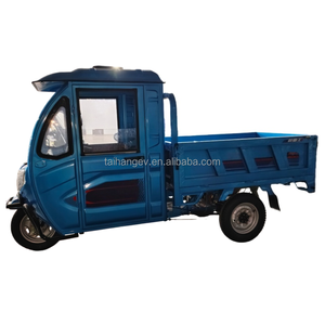 Tricycle <span class=keywords><strong>électrique</strong></span> à benne basculante pour adultes, vente chaude, certification EEC L2e, 60v 800W, carrosserie ouverte, charge utile de 400 kg, pour l'Europe - Product Image 4
