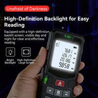 OEM ODM Télémètre laser numérique portable, outil de mesure de la distance, de la surface et du volume avec écran LCD, télémètre laser haute précision