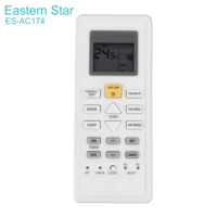 Mando a distancia para aire acondicionado, mando a distancia de CA universal, para LG Sharp Daikin Gree, Panasonic, mando a distancia de CA, 1 unidad