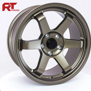 Jantes forgées personnalisées 18 19 <span class=keywords><strong>20</strong></span> pouces 5x114.3 à profil profond 5 branches polies pour voitures de performance Nissan Toyota Lexus JDM - Product Image 1