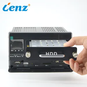 HD Mobile Dvr 1080p Public Bus Mdvr 8ch With Bus Stop Announcement Fleet Tracking System