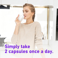 OEM ODM Capsules de vinaigre de cidre de pomme avec curcuma et curcumine pour soutenir la digestion, la gestion immunitaire et l'énergie du corps