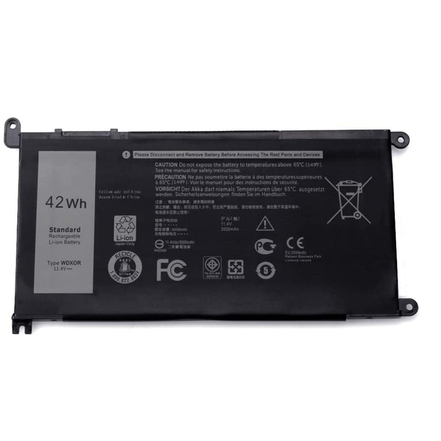 Replacement Rechargeable Battery for Acer Asus Msi Samsung Dell Lenovo HP Laptop Battery Bc06 AC14B18J HT03X WDXOR 01AV409L