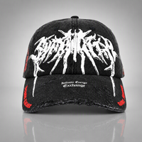 Casquette de baseball réglable délavée pour l'extérieur, personnalisable OEM, avec logo brodé de haute qualité, style sportif pour papa