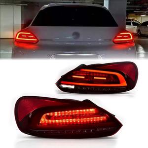 Luci Posteriori a LED per VW <span class=keywords><strong>Scirocco</strong></span> 2009-2016, Dinamiche, Fumé, con Segnale Sequenziale, Freno, DRL e Retromarcia - Product Image 1
