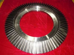 OEM Factory Professional Custom Heavy Duty Forging Steel large Spiral Bevel Gear for mechanical transmission - Product Image 2