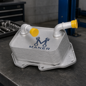 Radiador de Aceite de Motor MANER OE 06E117021G 06E117021L Compatible con Audi A6 A7 A8 Q7 VW Touareg Cayenne 3.0T EA837 - Product Image 3