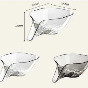 Household Kitchen Drain Bowl <b>Sink</b> Vegetable Basin Fruit Washing Multifunctional Creative Plastic Fruit Plate - Product Image 4